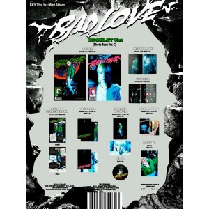 KEY (SHINee) - BAD LOVE (BOOKLET Ver. / PhotoBook C Ver.)
